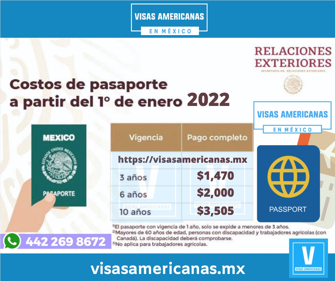 Trámite De Pasaporte Mexicano 2022 Y Programación De Citas 8284